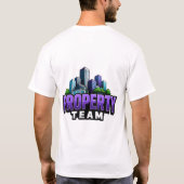 🏘️ Vastgoedteam Vastgoedbeheer Personeel 🔑 T-shirt (Achterkant)