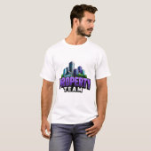 🏘️ Vastgoedteam Vastgoedbeheer Personeel 🔑 T-shirt (Voorkant volledig)