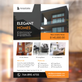 Vastgoedvensterbinding Raamsticker