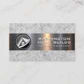 Vastgoedwoningen | Metallic Rock Visitekaartje (Voorkant)