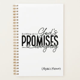 "Vasthouden aan Gods beloften" Christelijk IVF Planner