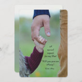 Vasthouden Vader Verzoekkaart (Voorkant / Achterkant)