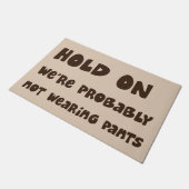 Vasthouden waarschijnlijk niet-dragende peuters deurmat (Schuin)