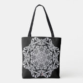 Vasthoudende Octa Glyph Tote Bag (Achterkant)