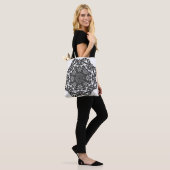 Vasthoudende Octa Glyph Tote Bag (Op model)