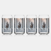 Vasthoudendheid _van_ Napoleon's _Troepen Blikvorm Glas (Links)