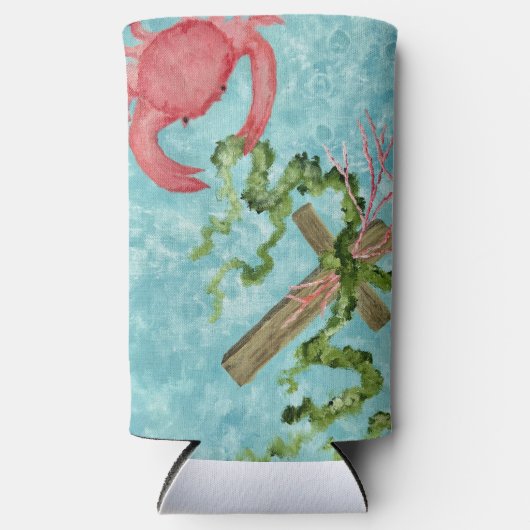 Vastklampen aan de cross koelbox seltzer blikjeskoeler (Voorkant)