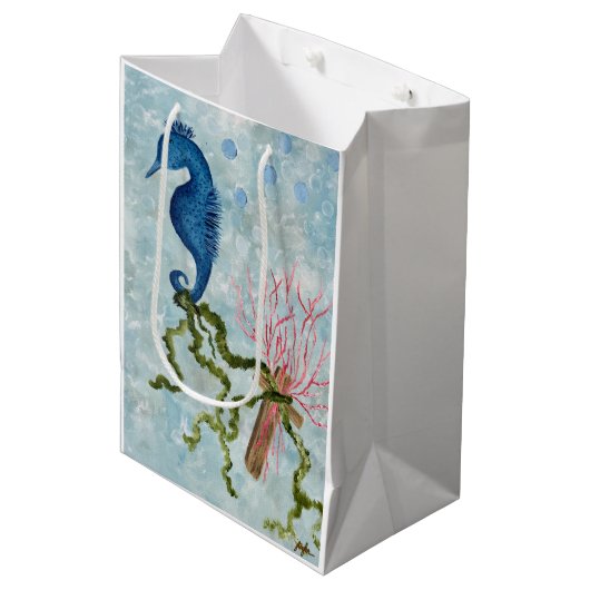 Vastklampen aan het kruis medium cadeauzakje (Voorkant Gekanteld)