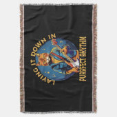 Vastleggen in Gesponnen-effect ritme Deken (Voorkant Verticaal)