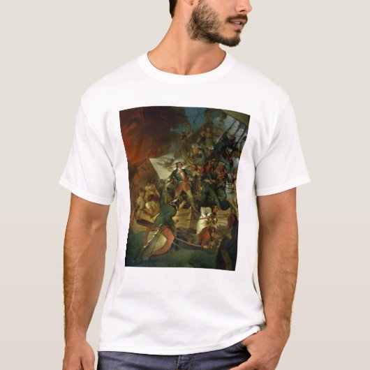 Vastleggen van Azov, 18 mei 1696 T-shirt (Voorkant)