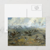 Vastleggen van de batterij van Rickett - 1964 Briefkaart (Voorkant / Achterkant)