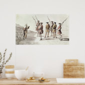 Vastleggen van de Rebel, Simon Fraser, Lord Lovat Poster (Keuken)