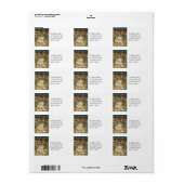 Vastleggen van een Unicorn Etiket (Full Sheet)