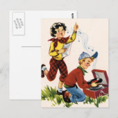 Vastleggingsgegevens afspelen briefkaart (Voorkant / Achterkant)