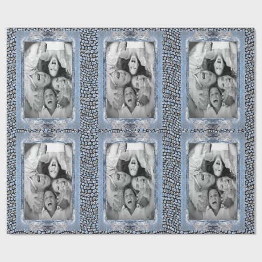 Vastrise aangepaste foto cadeaupapier (Vlak)