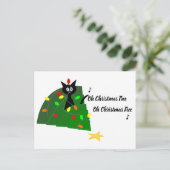 Vaststellen: ♪ Kerstboom ♪ Briefkaart (Staand voorkant)