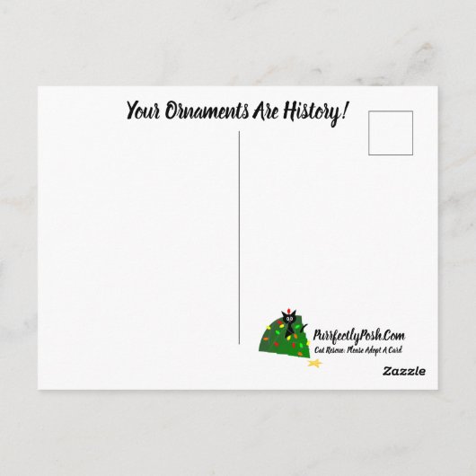 Vaststellen: ♪ Kerstboom ♪ Briefkaart (Achterkant)