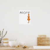 Vaststellen van Cats Rusty™ Pet Adoption Poster (Keuken)