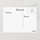 Vaststelling van de schaatsen 1920 briefkaart (Achterkant)