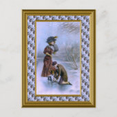 Vaststelling van de schaatsen 1920 briefkaart (Voorkant)