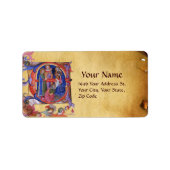 VASTSTELLING VAN HET PARCHMENT MAGI NATIVITEIT CHR ETIKET (Voorkant)