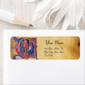 VASTSTELLING VAN HET PARCHMENT MAGI NATIVITEIT CHR ETIKET (Insitu)