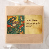 VASTSTELLING VAN HET PARCHMENT MAGI NATIVITEIT CHR ETIKET (Insitu)