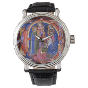 VASTSTELLING VAN HET PARCHMENT MAGI NATIVITEIT CHR HORLOGE
