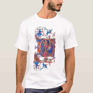 VASTSTELLING VAN HET PARCHMENT MAGI NATIVITEIT CHR T-SHIRT