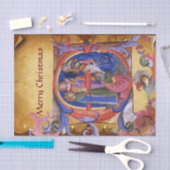 VASTSTELLING VAN HET PARCHMENT MAGI NATIVITEIT CHR TISSUEPAPIER (Craft)