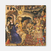 VASTSTELLING VAN MAGI Gentile Da Fabriano, Nativit Magneet (Voorkant)