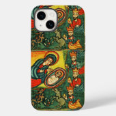 VASTSTELLING VAN MAGI ,PRIMITIVE NATIVITY Kerstmis Case-Mate iPhone Case (Achterkant)