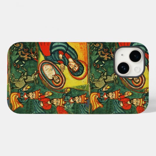 VASTSTELLING VAN MAGI ,PRIMITIVE NATIVITY Kerstmis Case-Mate iPhone Case (Achterkant (horizontaal))