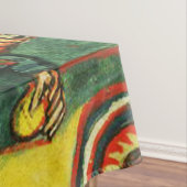 VASTSTELLING VAN MAGI ,PRIMITIVE NATIVITY Kerstmis Tafelkleed (Voorbeeld)