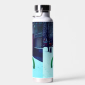 Vastzitten in de sneeuw waterfles (Rechts)