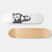 Vat cat door da vinci - Kies achtergrondkleur Persoonlijk Skateboard (Horizontaal)