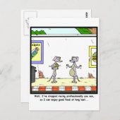 Vat Greyhound Briefkaart (Voorkant / Achterkant)