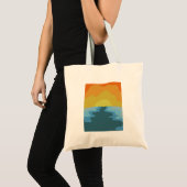 Vat met citaat Victor Hugo Tote Bag (Voorkant (product))