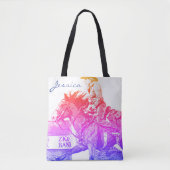 Vat Racer II (regenboog) Tote Bag (Voorkant)