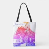 Vat Racer II (regenboog) Tote Bag (Achterkant)