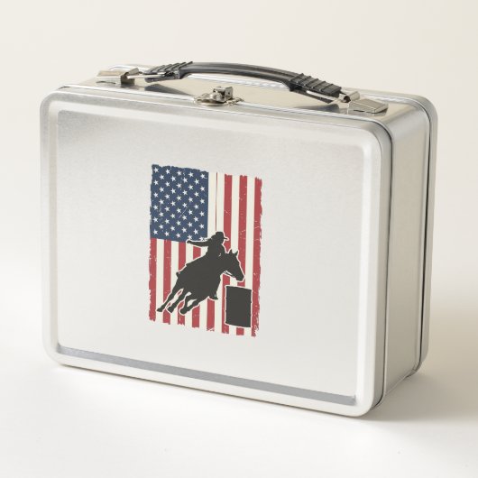 Vat Racing Amerikaanse Vlag Vintage Vector Ontwerp (Voorkant)