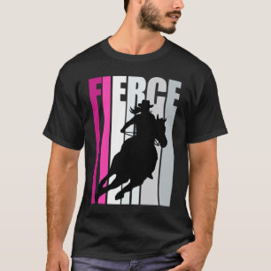 Vat Racing Felle Cowgirl Hoed Westers Thema Sou T-shirt