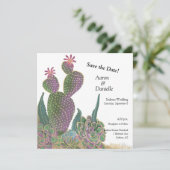 Vat sparen de DatumKaart Bedankkaart (Staand voorkant)