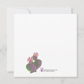 Vat sparen de DatumKaart Bedankkaart (Achterkant)