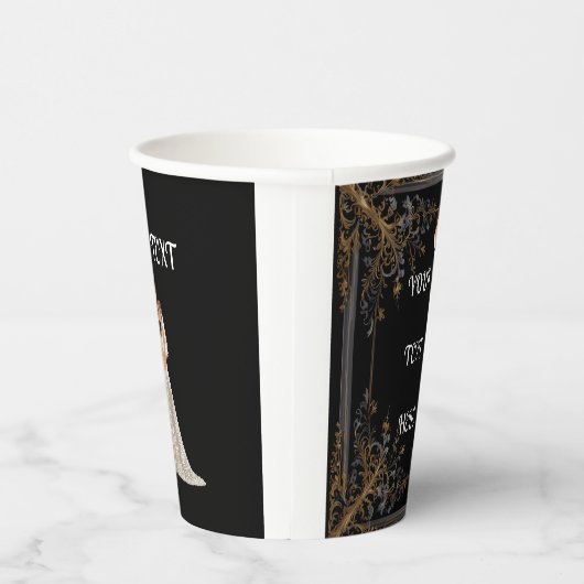 Vat sparen de DatumKaart Papieren Bekers (Rechts)