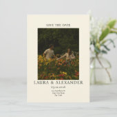 Vat sparen de DatumKaart Save The Date (Staand voorkant)