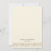 Vat sparen de DatumKaart Save The Date (Achterkant)