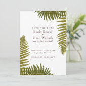 Vat sparen de DatumKaart Save The Date (Staand voorkant)