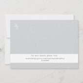 Vat sparen de DatumKaart Save The Date (Achterkant)