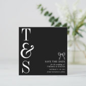 Vat sparen de DatumKaart Save The Date (Staand voorkant)